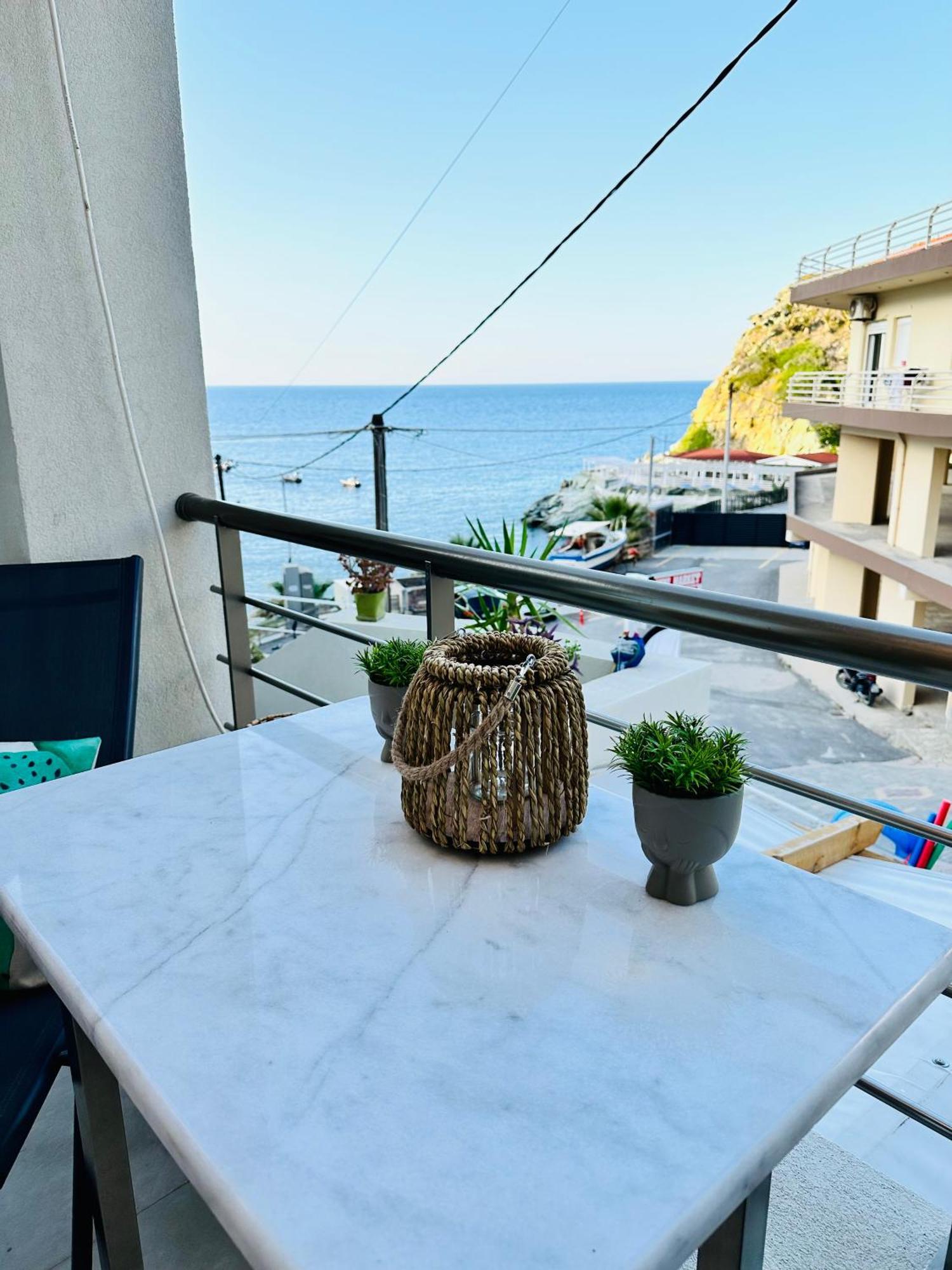 Popis Sea View Apartments Agia Pelagia  Luaran gambar