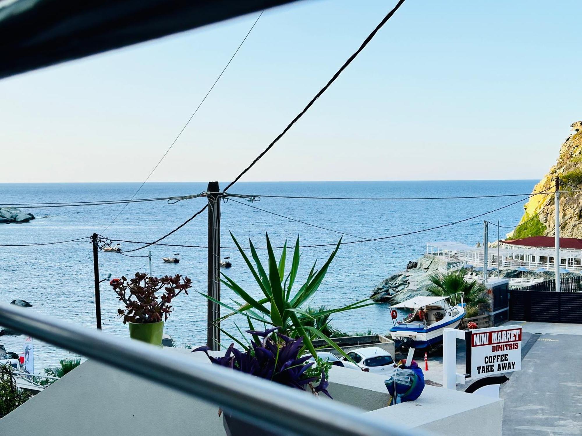 Popis Sea View Apartments Agia Pelagia  Luaran gambar