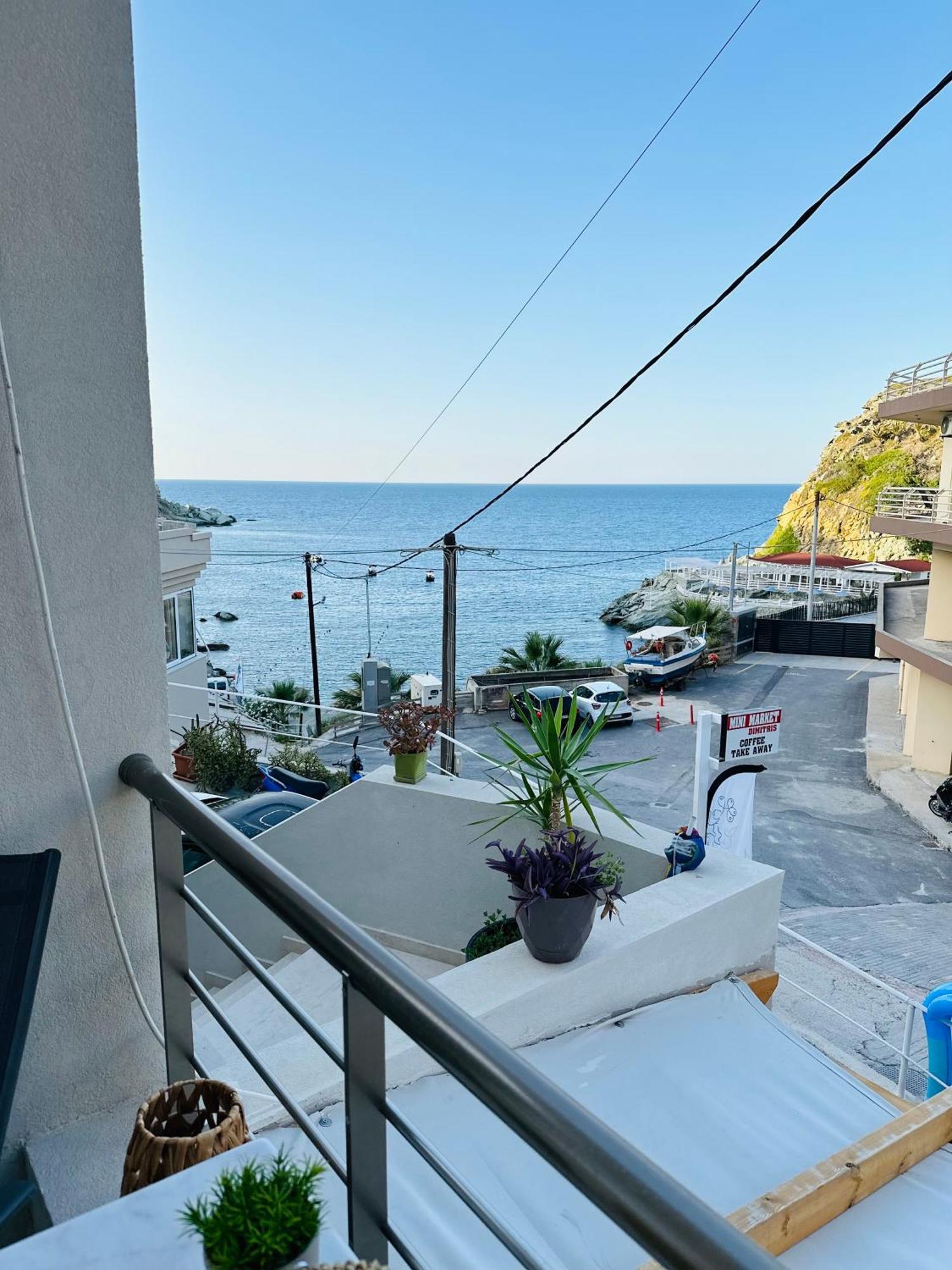 Popis Sea View Apartments Agia Pelagia  Luaran gambar
