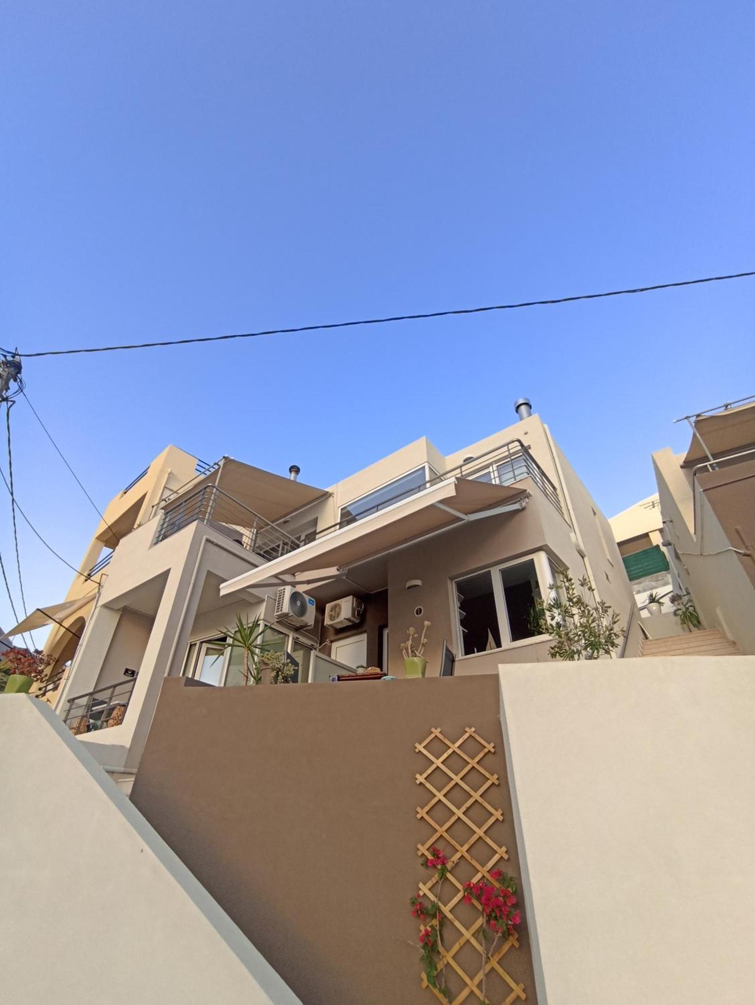 Popis Sea View Apartments Agia Pelagia  Luaran gambar