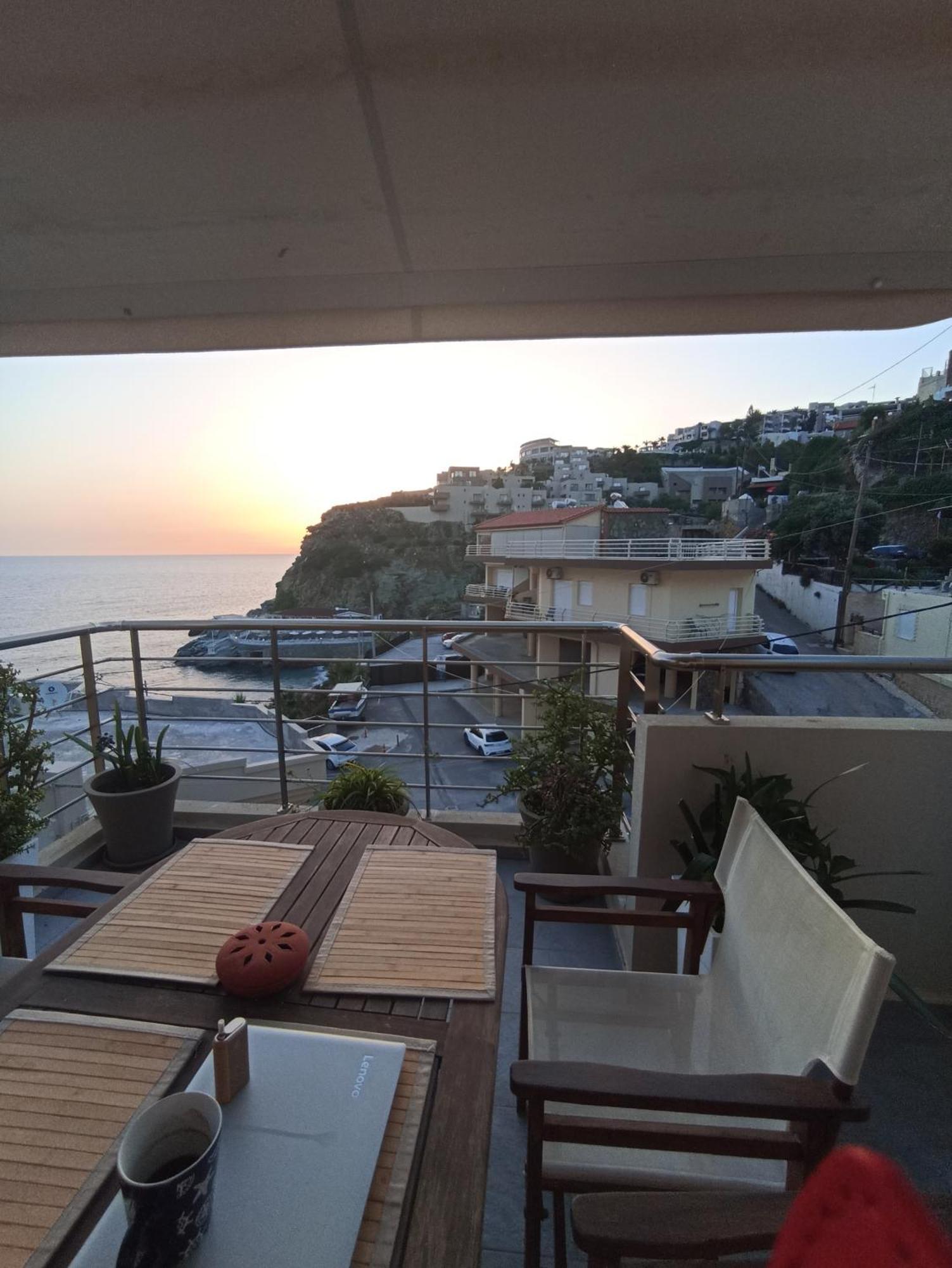 Popis Sea View Apartments Agia Pelagia  Luaran gambar