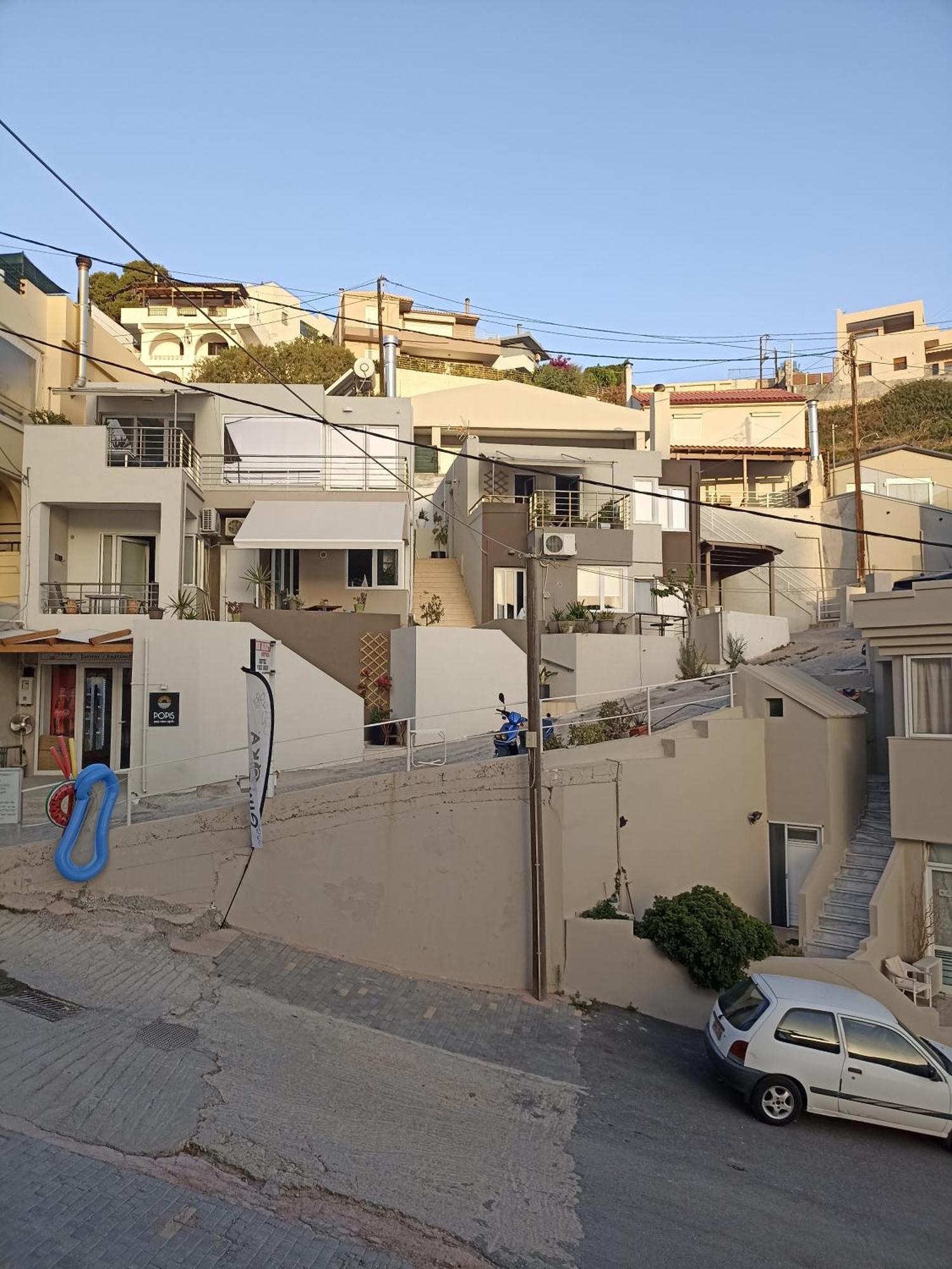 Popis Sea View Apartments Agia Pelagia  Luaran gambar