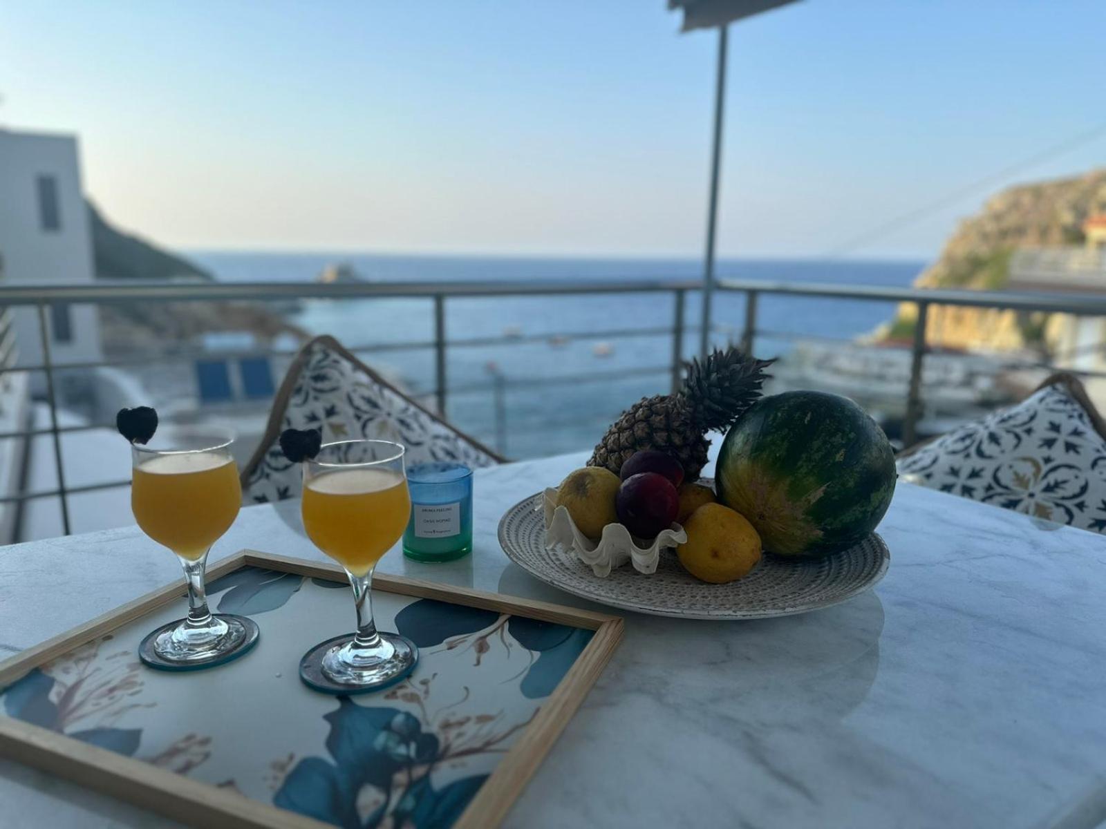 Popis Sea View Apartments Agia Pelagia  Luaran gambar