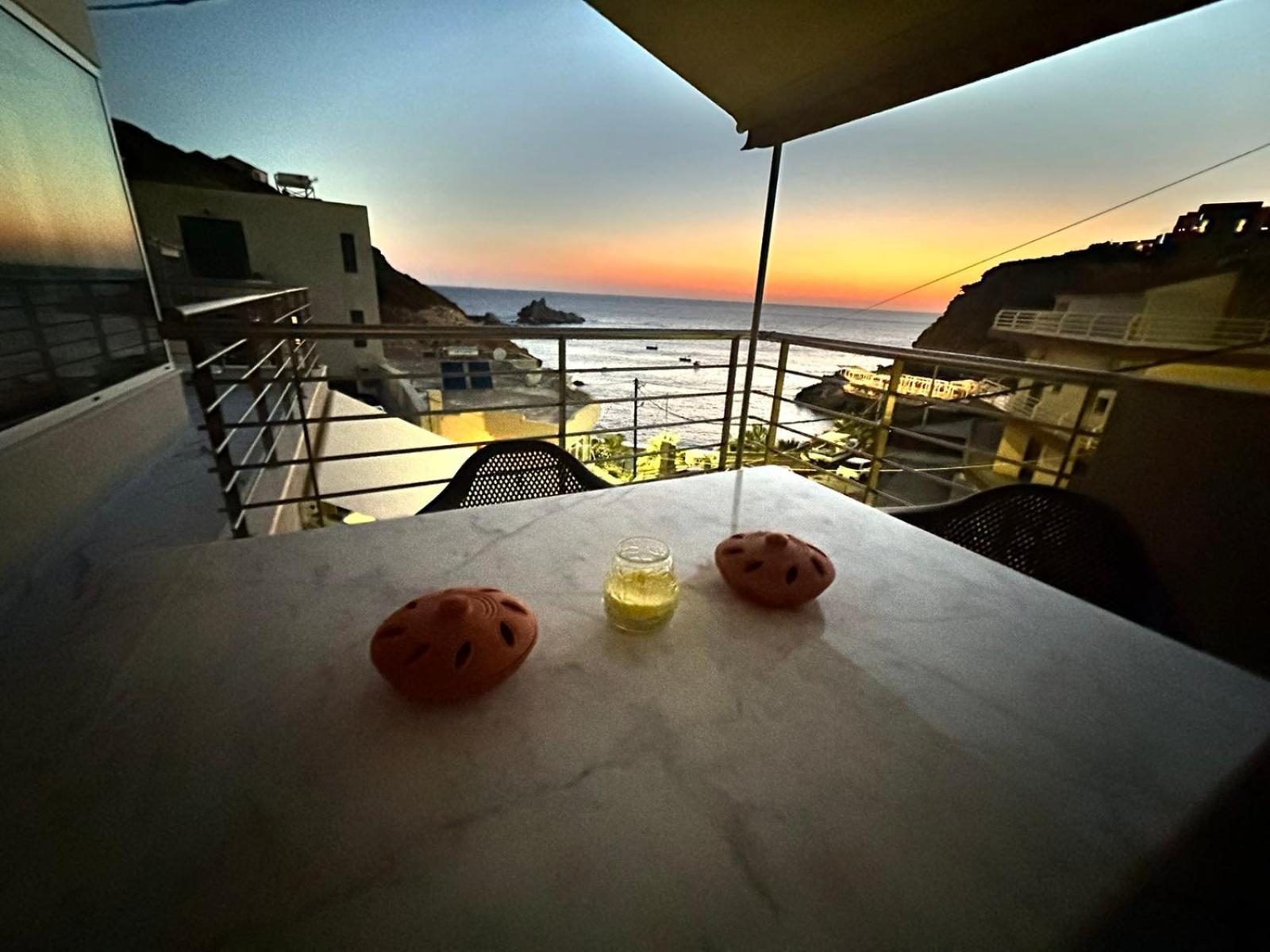 Popis Sea View Apartments Agia Pelagia  Luaran gambar