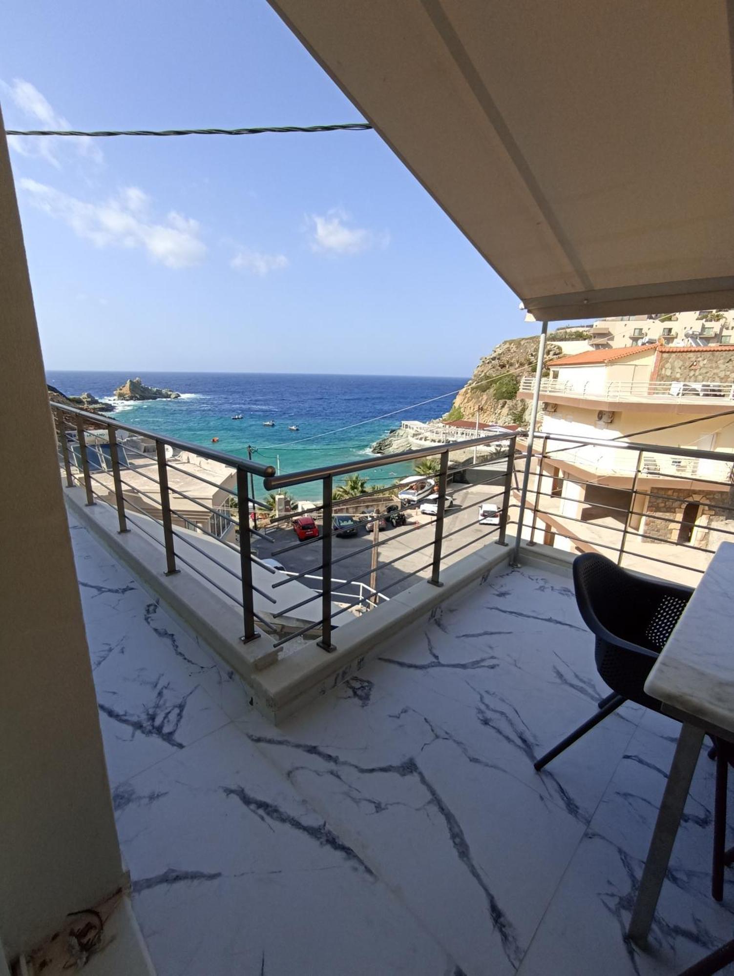 Popis Sea View Apartments Agia Pelagia  Luaran gambar