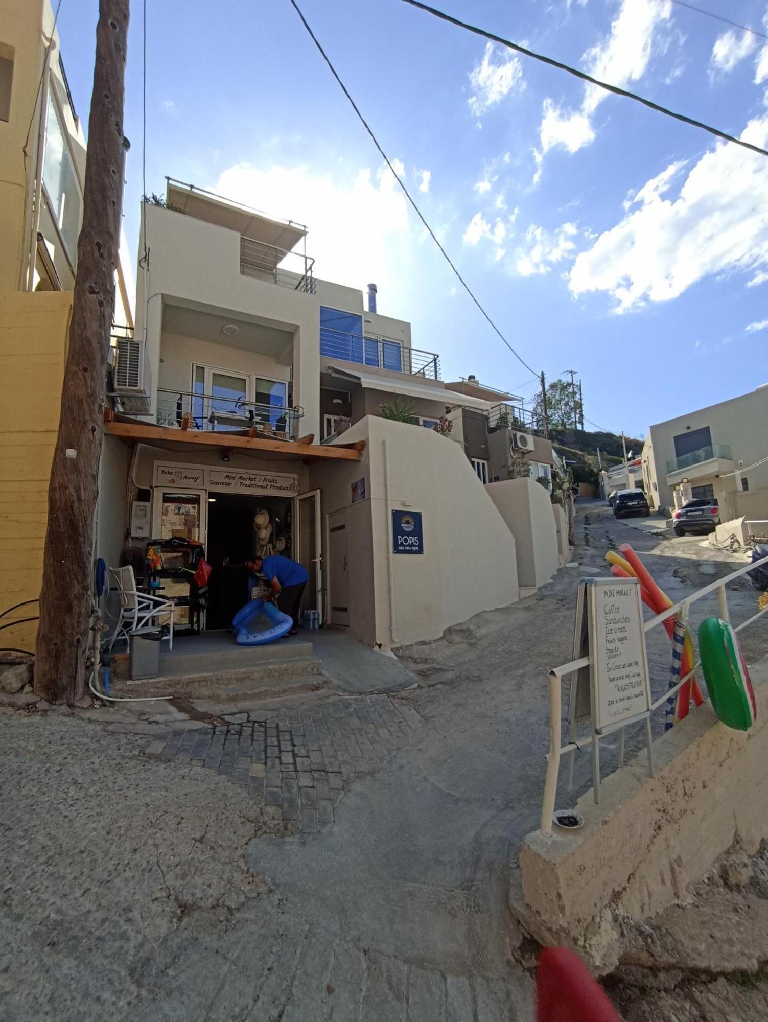 Popis Sea View Apartments Agia Pelagia  Luaran gambar
