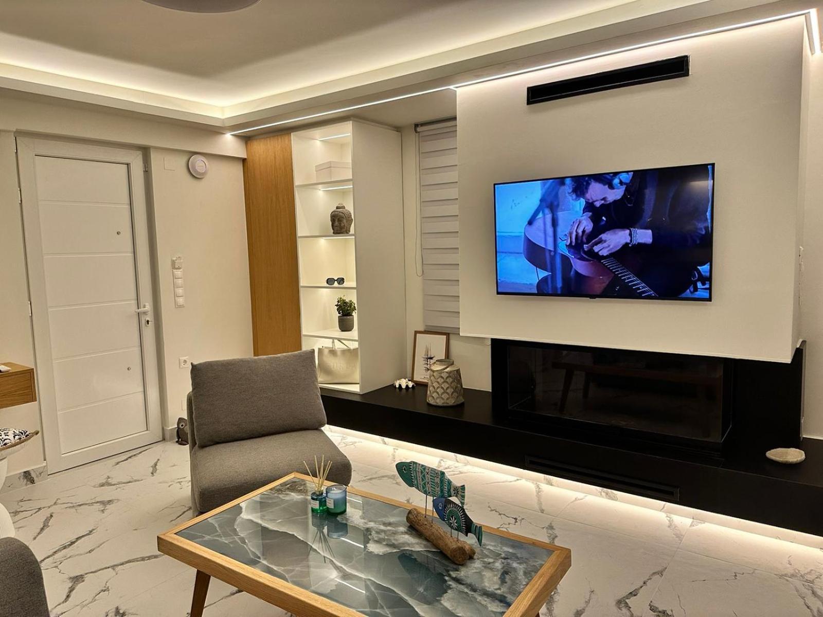 Popis Sea View Apartments Agia Pelagia  Luaran gambar