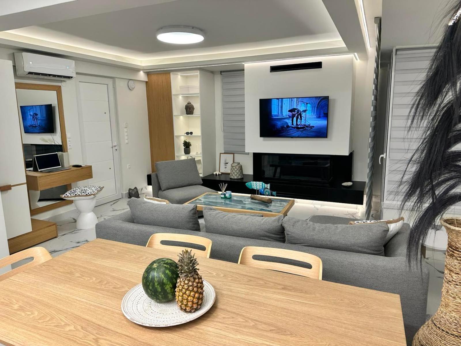 Popis Sea View Apartments Agia Pelagia  Luaran gambar