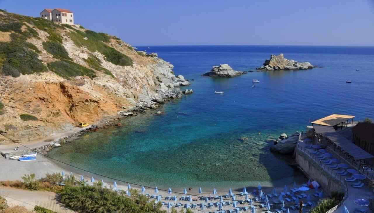Popis Sea View Apartments Agia Pelagia  Luaran gambar